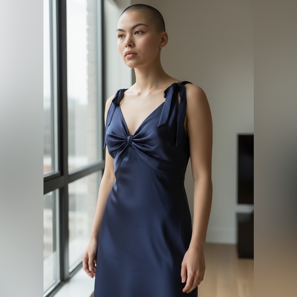 Calvin Klein Purple Cocktail Dress